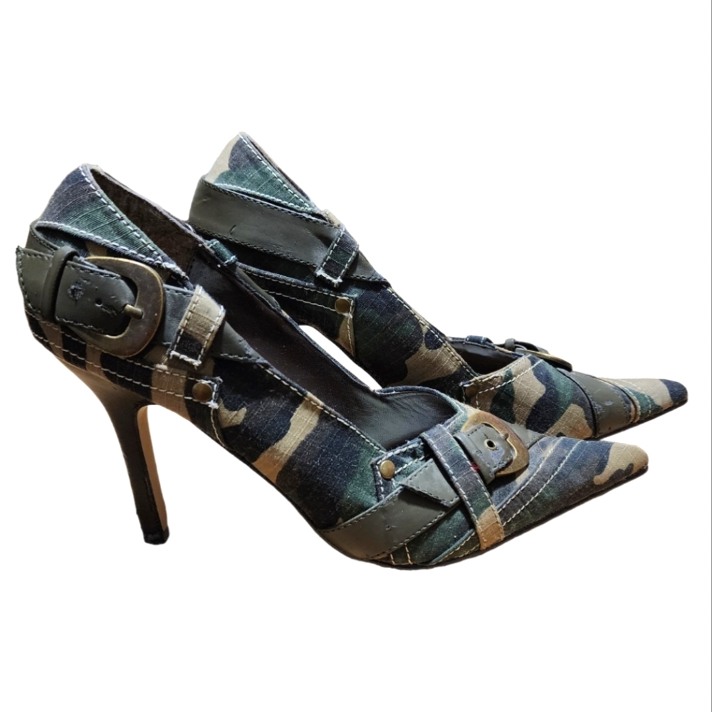 4" Camoflauge Heels